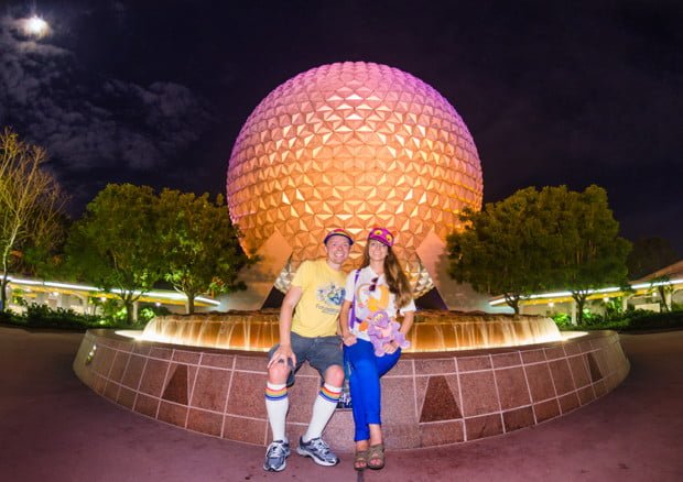 sarah-tom-bricker-epcot-30th-anniversary-spaceship-earth